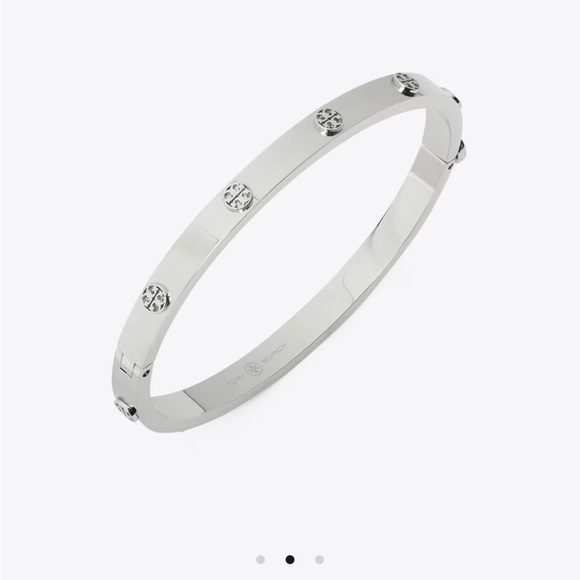 NWT TORY BURCH MILLER STUD HINGE BRACELET - Picture 2 of 5